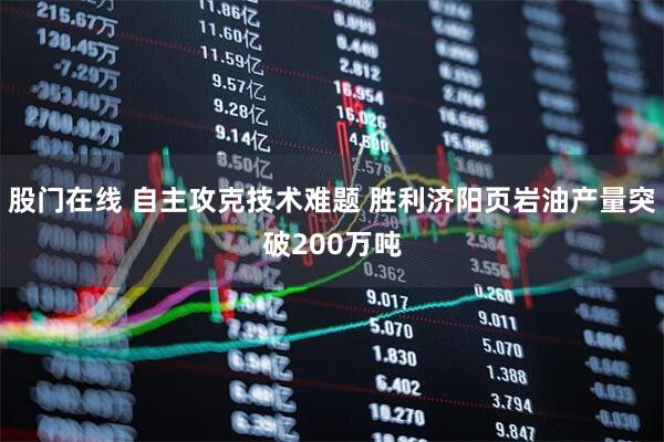 股门在线 自主攻克技术难题 胜利济阳页岩油产量突破200万吨